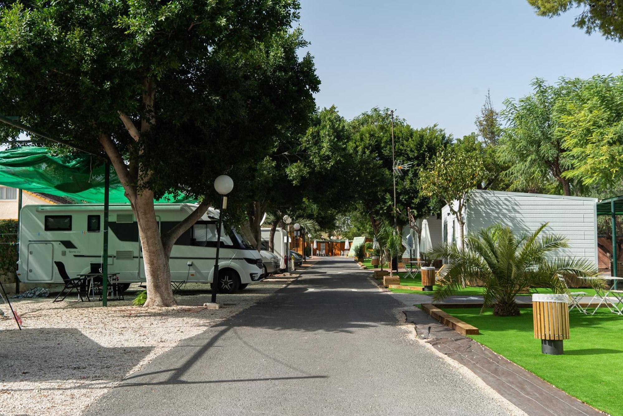 Camping Las Palmeras Кревильенте Экстерьер фото